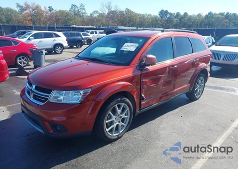 2014 Dodge Journey Sxt z USA, uszkodzony, nr VIN 3C4PDCBB4ET143465